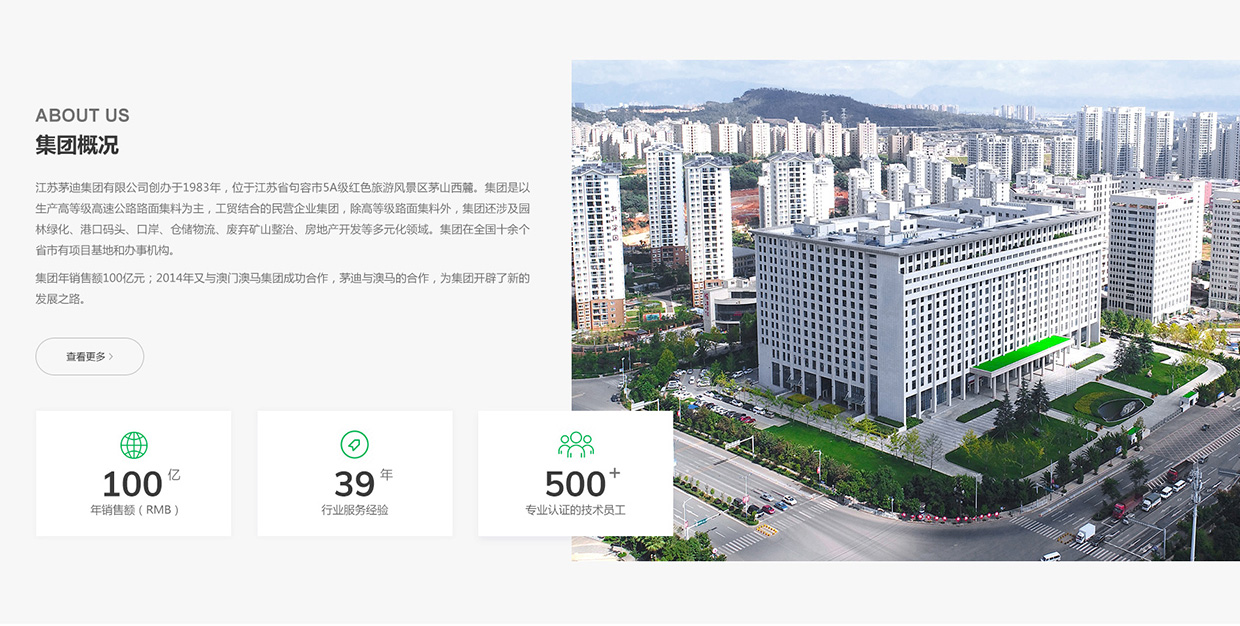 江蘇茅迪集團(tuán)有限公司網(wǎng)站案例